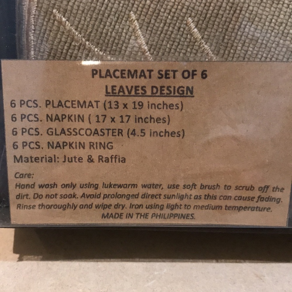 Placemat - Picture 2 of 4
